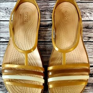 Crocs Iconic Comfort Isabella Jelly Sandal W 9